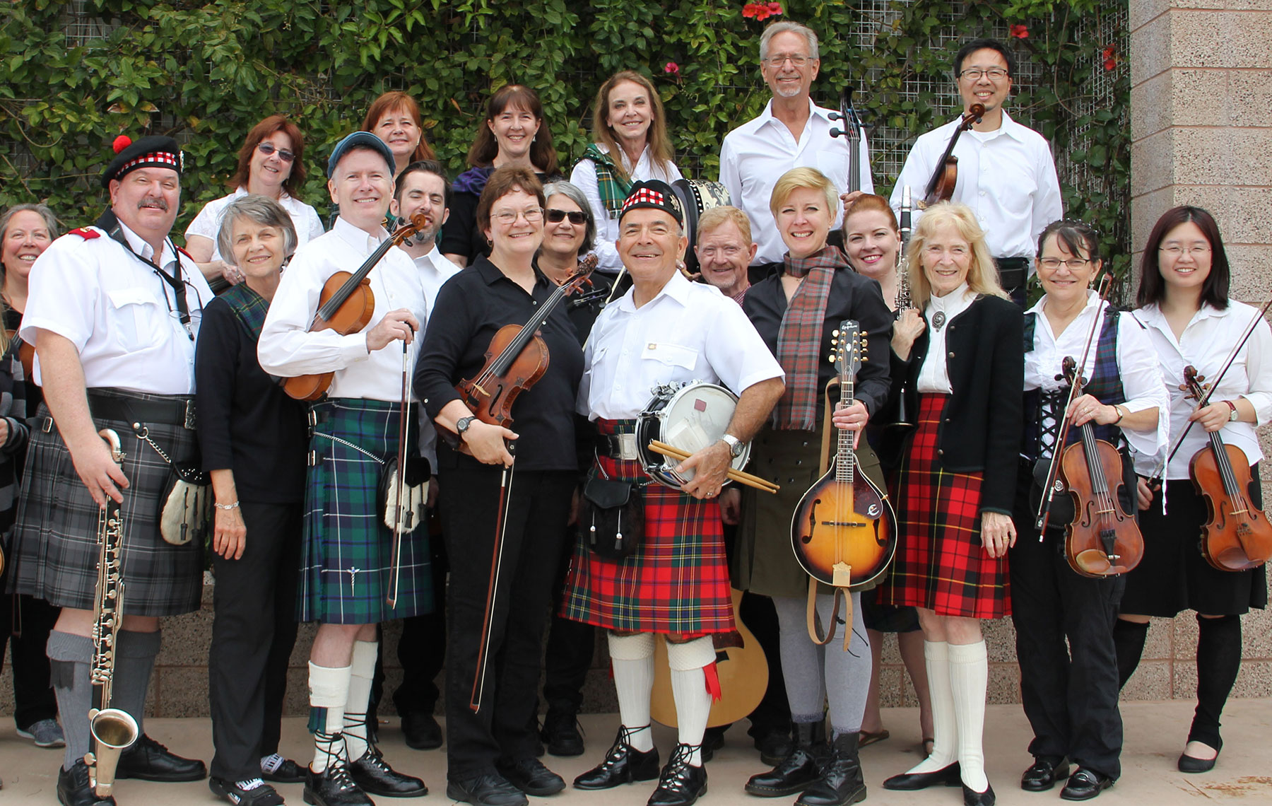 the Scottish fiddlers